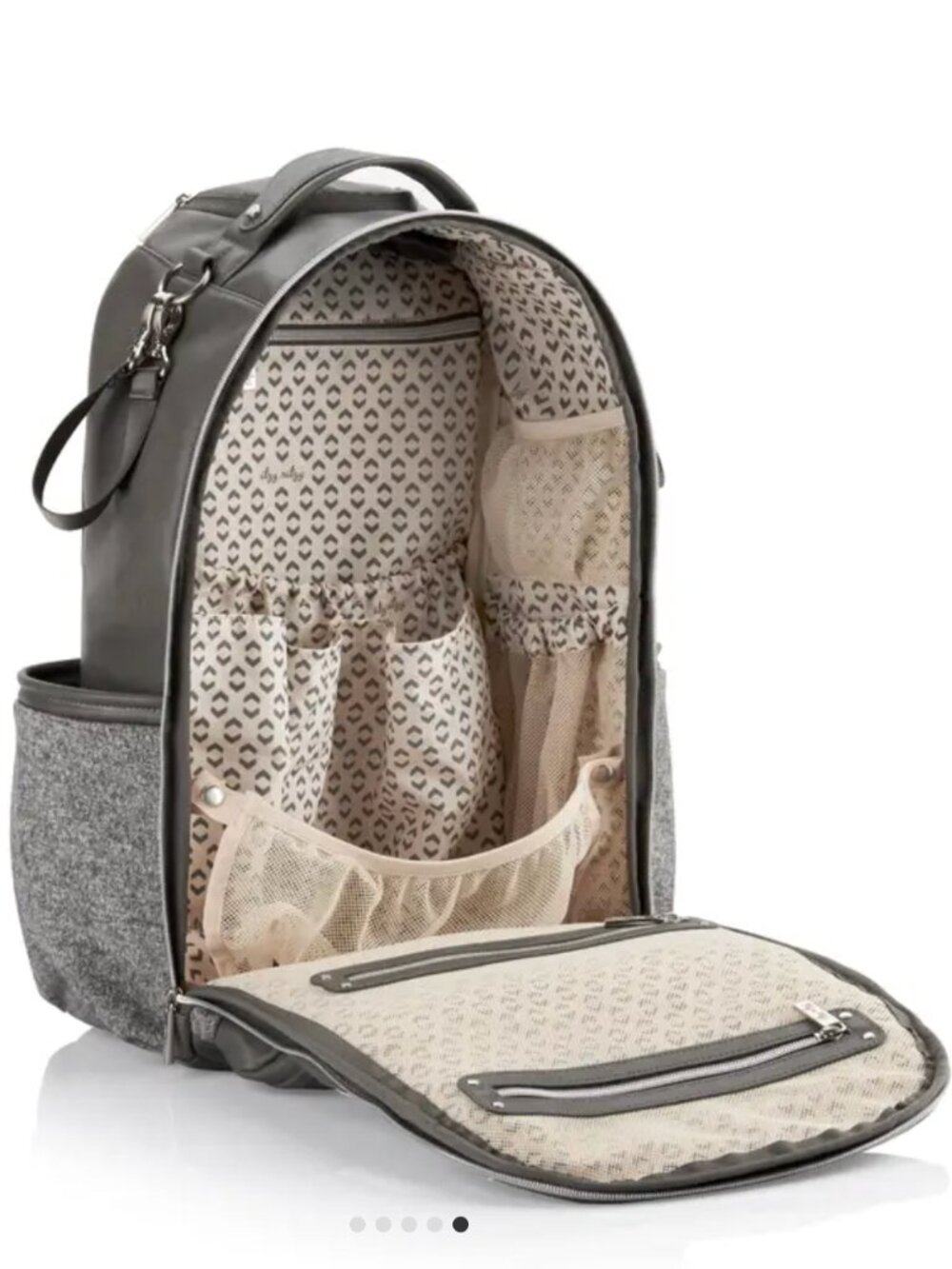 Itzy Ritzy Boss Plus Diaper Bag - Grayson Like New